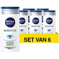 Nivea Sensitive Douchegel Voordeelverpakking 6x250ml