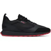 HUGO Sneakers laag 'Icelin' rood / zwart