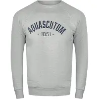 Aquascutum Old School Crewneck Grijze Trainingsbroekset