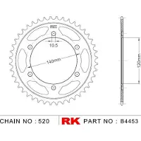 Rk 4453 520 Achtertandwiel