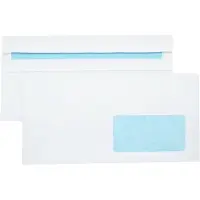 Netuno Facturen envelop - Venster rechts - DL - 110 x 220 mm - 100 stuks - zelfklevende sluiting - 90 gram - Facturen Envelop -