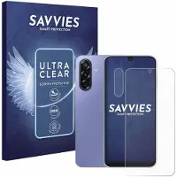 Savvies - Screenprotector voor Samsung Galaxy F17 5G (Voor+Camera) - Folie Beschermfolie transparant 18 Stuks