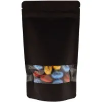 Rotim 100x Stazakken met Venster Zwart 13x22,5cm