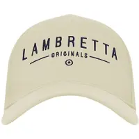 Lambretta Unisex Volwassen Originals Baseball Cap (Stone)