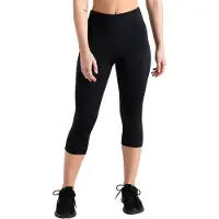 Regatta Dames/Dames Dash Print 3/4 Lengte Gym Legging (Zwart)