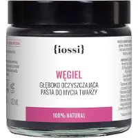Iossi - Carbon Cleansing Paste For Face Wash With Activated Charcoal, Algae And Green Tea 120Ml