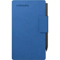 ReMarkable Paper Pro Move Mosaic Weave Book Folio Blauw
