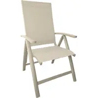 Coppens Primero verstelbare tuinstoel latte light -