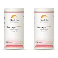 Be-Life Borrago 500 Bio 2x140 St Capsules