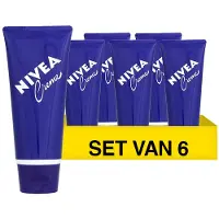 Nivea Aanbieding: 6x creme tube (100 ml)