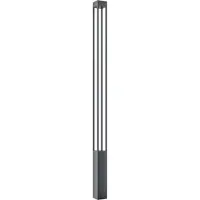 Maytoni buitenlamp Elbe, hoogte 200 cm, grafietkleurig Elbe, zwart, metaal, Modern