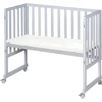 Roba Safe asleep 3 in 1 taupe wieg en co-sleeper + matras