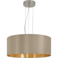 Eglo Hanglamp Maserlo Beige/Goud
