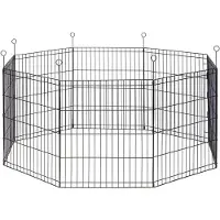Beeztees Premium Vihar konijnenren XL - Knaagdierenren - 8 Panelen - Paneel 60x70 cm - Dia 155 cm
