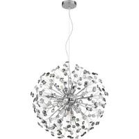 Globo Hanglamp Katrina Chroom Ø 60cm