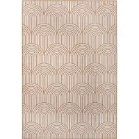 Home Collection Dubbelzijdig Buitenkleed Flatweave - Oker 240 x 330 cm
