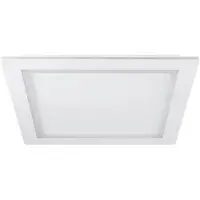 Eglo Vierkante Plafondlamp Padrogiano Z Wit