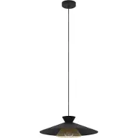 Eglo Grizedale Hanglamp - E27 - Ø 50 cm - Zwart|Goud - Staal