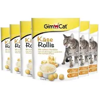 GimCat 6x Kaas Rollis 140 Gr