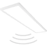 Briloner LED-plafondlamp Move, wit / opaal, Hal, Kunststof, LED plafondlamp