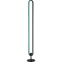 Rabalux Barto - LED 19W Vloerlamp - Staande lamp - zwart met afstandsbediening - RGB