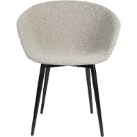 White Label Eetkamerstoel Charly Grey