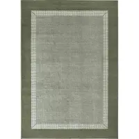 Home Collection Vloerkleed Band Rechthoekig - groen 120 x 170 cm