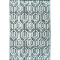 Home Collection Buitenkleed Dubbelzijdig Flatweave - Groen 240 x 330 cm