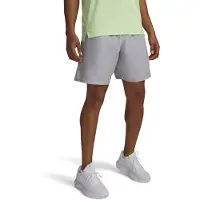 Under Armour Tech Woven Wordmark Trainingsbroekje Grijs Lichtgroen