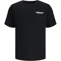 JJ REBEL JUNIOR T-shirt zwart Jongens Katoen Ronde hals Tekst - maat 164
