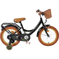 Volare Ashley Kinderfiets - Meisjes - 16 inch - Zwart
