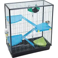 Savic rattenkooi zeno 3 knock down empire antraciet 100x50x118 cm