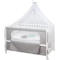 Roba Room Bed Co-sleeper Wit Happy Cloud | Maat: 60x120 cm