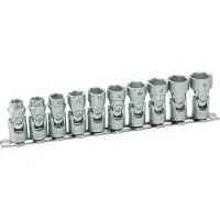 Hazet 880G/10H Kniegewrichtsleutelinzetset 3/8 (10 mm) 10-delig