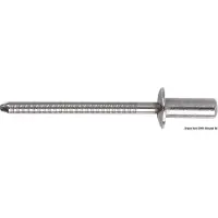 Osculati Stainless Steel Standard Head Rivet 4x12 Mm 1000 Units Zilver