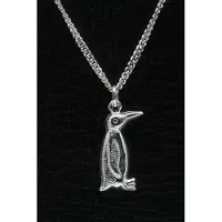 MOOYE ® - Collectie Zilveren Pinguin ketting hanger