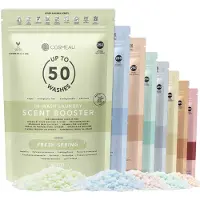 Cosmeau Geurbooster Proefpakket Navulling Lentefris Lavendel Zeebries Kersenbloesem Wilde Bossen Wolkendek Zomerbries Herfst Pure 9x50 wasbeurten - Geurkralen Wasparfum Scent Booster