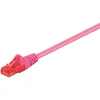PROCABLE Netwerkkabel | Cat6 U/UTP | 2 meter (Roze)