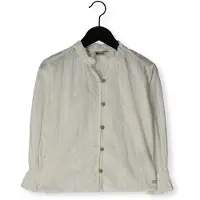 Daily7 Meisjes Blouses Shirt Longsleeve Fancy - Gebroken Wit - Maat 98