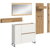Furnilux Moderne Garderobecombinatie met LED-verlichting - 5-delige set voor perfecte orde - 192x236x32cm