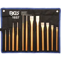 Schwan Pin punch / beitel / center punch set 12 st.