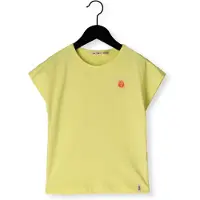 Nono T-shirt met backprint geel Meisjes Stretchkatoen Ronde hals Backprint - maat 146-152