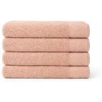 Saphira FRESH Handdoeken – 30x50 cm – Set van 4 – Taupe – 100% Katoen – Ultra Zacht – Hoog Absorptievermogen – Sneldrogend – Hotelkwaliteit