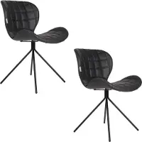 Zuiver Stoel OMG LL Chair Black