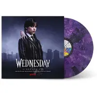 Masterworks Wednesday : Season 2 (Original Soundtrack From The Netflix Series) Transparant Paars En Zwart Vinyl