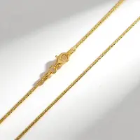 Cavill - Zilveren Halsketting 925 Sterling Zilver Verguld - Elegante Slangenketting Dames 50 cm - Lichtgewicht & Stijlvol