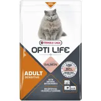 Opti Life Cat Adult Sensitive Salmon 1 kg voor gevoelige volwassen katten