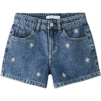 Name it Jeans 'NKFBella' donkerblauw / geel / wit
