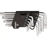 Topex Torxsleutelset 9-delig