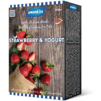Smookies Aardbei & Yoghurt - Hondensnacks - 100% Human Grade - Trainingssnacks - Dagelijkse Beloning voor Honden